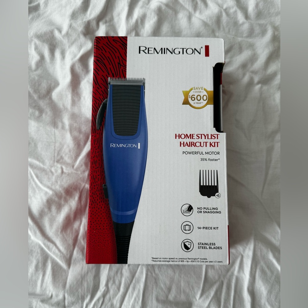 Remington Blue and Black Home Stylist Haircut Kit
